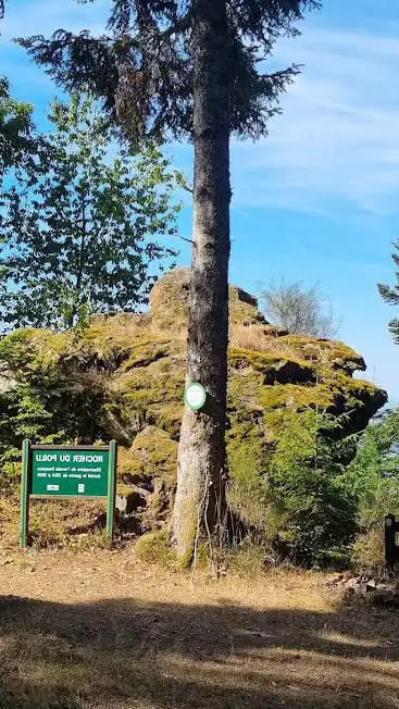 Rocher du poilu observatoire de la guerre 14/18