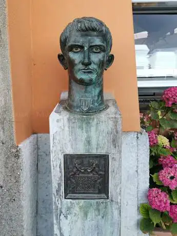 Statue of Caligula  builder of Navi di Nemi (Nemi's Ships)