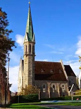 Catholic church and parish center of St. Stephan