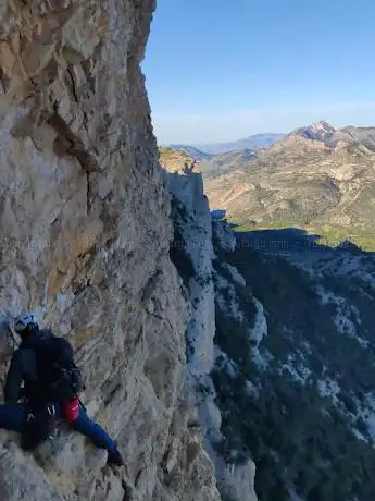 Photo de VÃ­a Ferrata La Norte del Cid