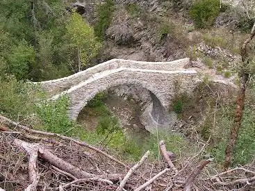 Ponts et moulin sur l'arsilane