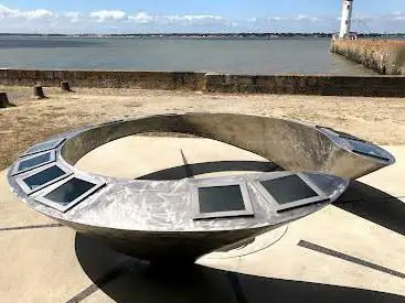 Photo de Tintin à Saint-Nazaire, La table d'orientation de Tintin