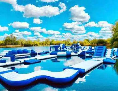 Photo de Aqua Splash Inflatable Assault course