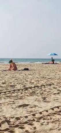 Photo de Zona nudista playa Santibáñez