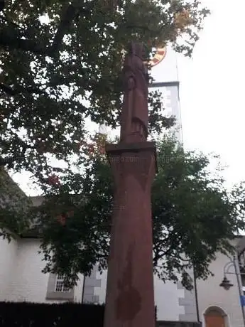 Heilige Wiborada-Denkmal