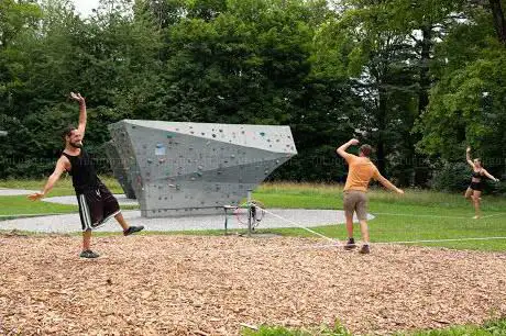 Genève Montagne - Parc à slacklines