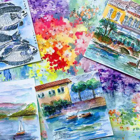 Photo de Original Watercolors