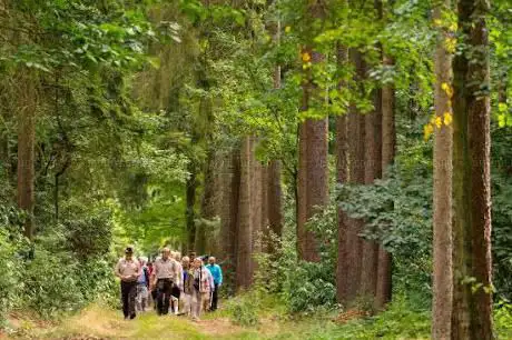 Start wandelgebied Groote Hof-Hobos