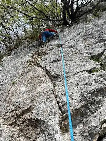 La falesia di Roccacerro