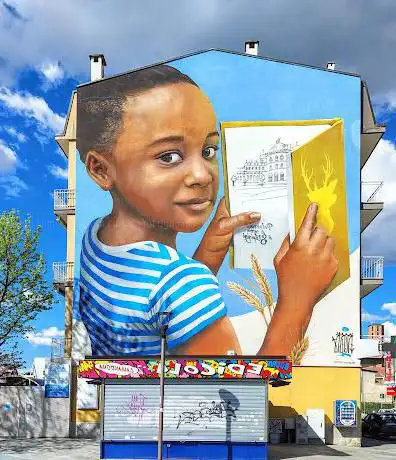 Rejoice - Murales di Giuliorosk
