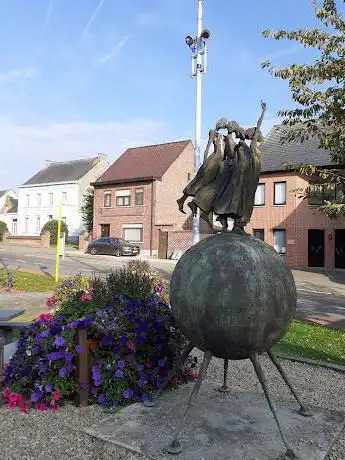 De reisleidster