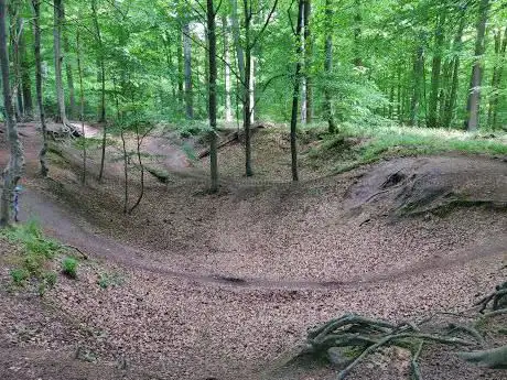 Natural bike pipe