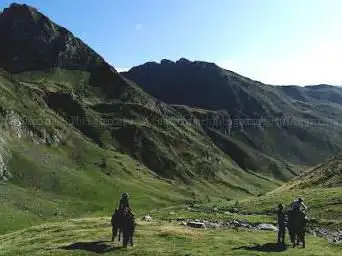 Photo de Hiking À Cheval En Hautes Pyrénées