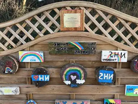 Brackla Pebble path of Hope.