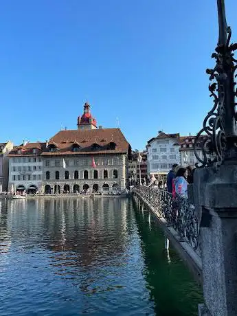 Photo de Town hall clock tower
