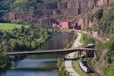 Saar-Radweg, Taben
