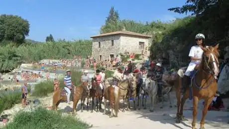Photo de Vacanze Cavallo Toscana - trekking a cavallo Scansano Terme di saturnia