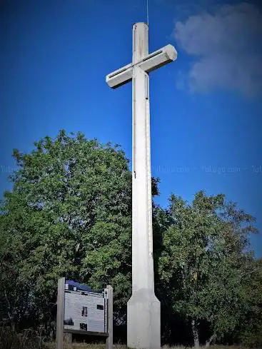 illuminated cross Hartmannswillerkopf