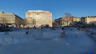 Skatepark of Plainpalais