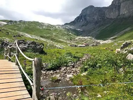 Wanderweg zur Rugghubelhütte