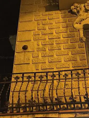 Bullet on wall