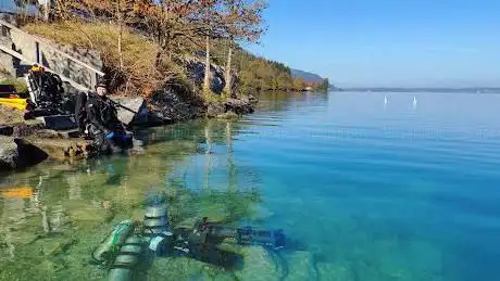 Photo de Attersee - Taucheinstiegstelle Ofen