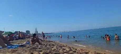 Photo de Playa Badalona