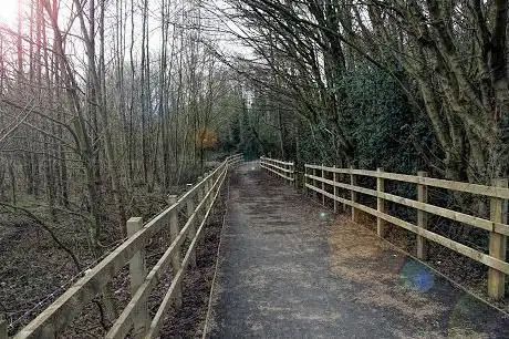Photo de Fairywell Brook and woods