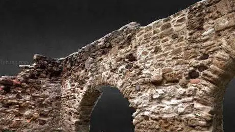 Muralla antiga de la Plaça de la Juharia (Mura antiche di Piazza della Juharia)