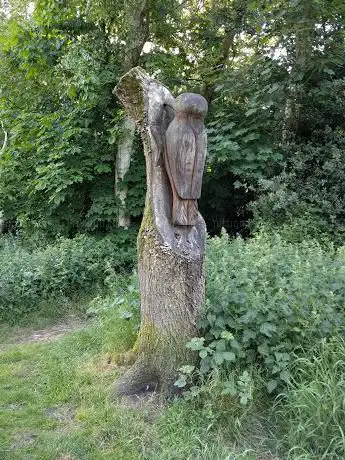 Woodpecker in Lindow Common Sculpture