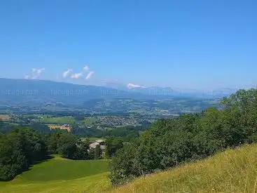 Vue incroyable sur l'Albanais
