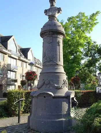 Leopold I en waterpomp