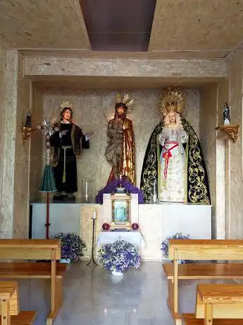 Photo de G.F. Santo Lignum Crucis  Ntro. Padre Jesús de la Piedad, Ntra. Sra. de la Salud y Esperanza y San Juan Evangelista