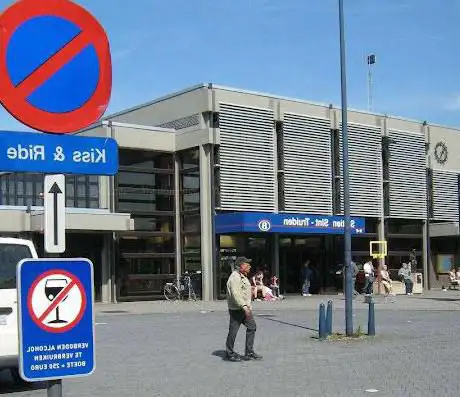 Parkeer en Reis zone station Sint-Truiden