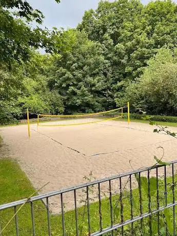 Beachvolleyball-Anlage des Freibad- und BĂ€derbetriebs der Stadt Frechen