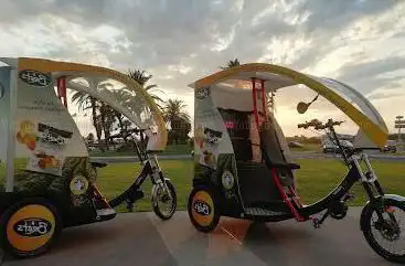 Photo de ECOCYCLO, Vélo taxi Vélo taxi Vélotaxi Taxi vélo Montpellier