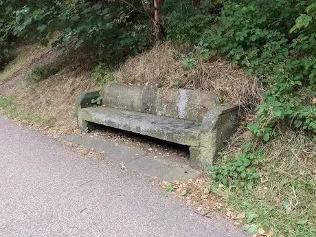 Heaton Park Old Stone Bench