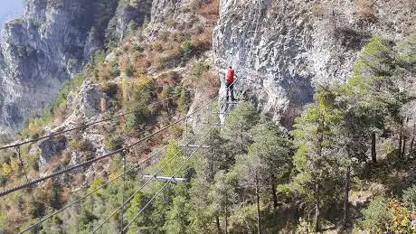 Via ferrata camoglieris