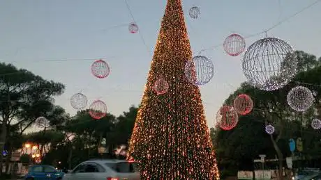 Ischia - Piazzale degli Eroi - Illuminazioni Natalizie