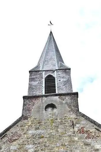 Église catholique Saint-Martin à Groffliers et son Cimetière