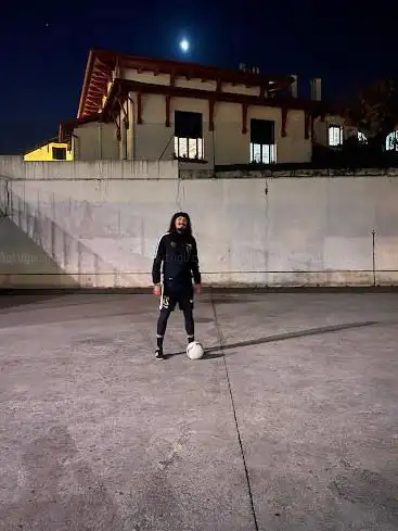 Fronton (de pelote basque) et terrain 'Gaztelu Zahar'