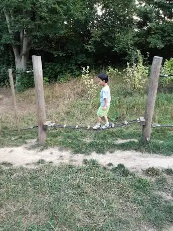 Wood playground