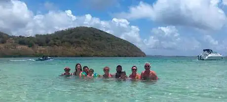 La Colombe - Balade en bateau sur les fonds blancs en Martinique