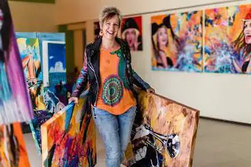 Atelier KUNsTERBUNT, Dein Wunschbild malt Inge Gründel-Pfaff