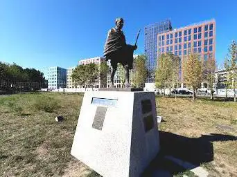 Photo de Statue of Gandhi
