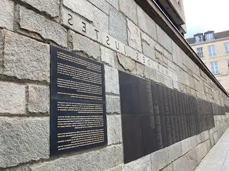 Photo de Le Mur des justes