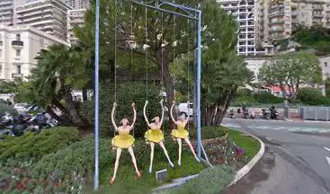 Balançoire aux ballerines