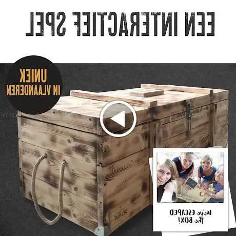 ESCAPEtheBOX - De leukste escapebox van Vlaanderen!