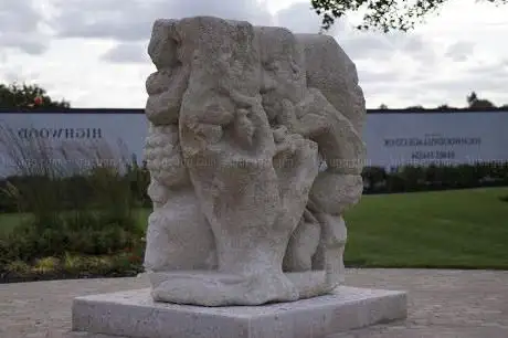 Fluvius stone sculpture