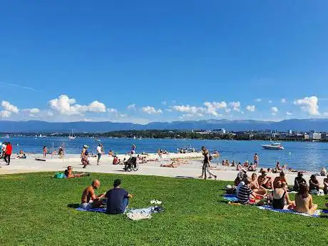 Photo de Plage des Eaux-Vives